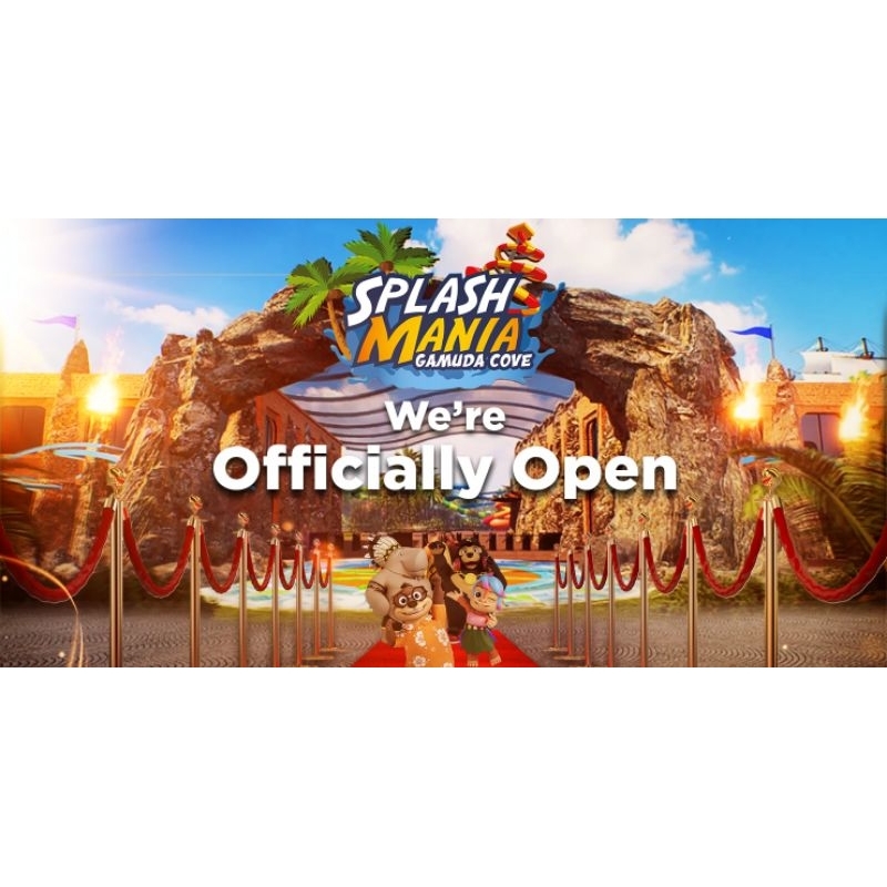 TIKET WATERPARK SPLASH MANIA GAMUDA COVE ( WEEKEND) Shopee Malaysia