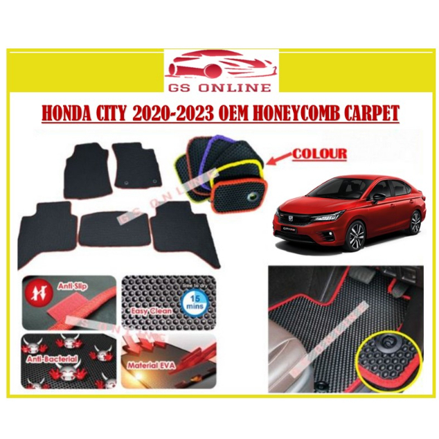 HONDA CITY GN GN2 2O20 2021 2022 2023 OEM GSMAT CARPET CAR FLOOR MAT ...