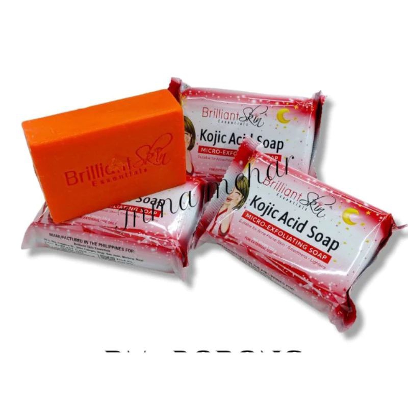 Whole Sale Price Original Brilliant Skin Kojic Acid Soap 135g Shopee