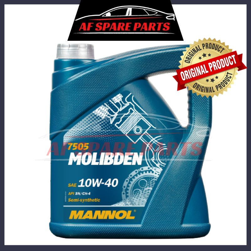 MANNOL Original Molibden Semi Synthetic Engine Oil 10W40 Engine Oil ...