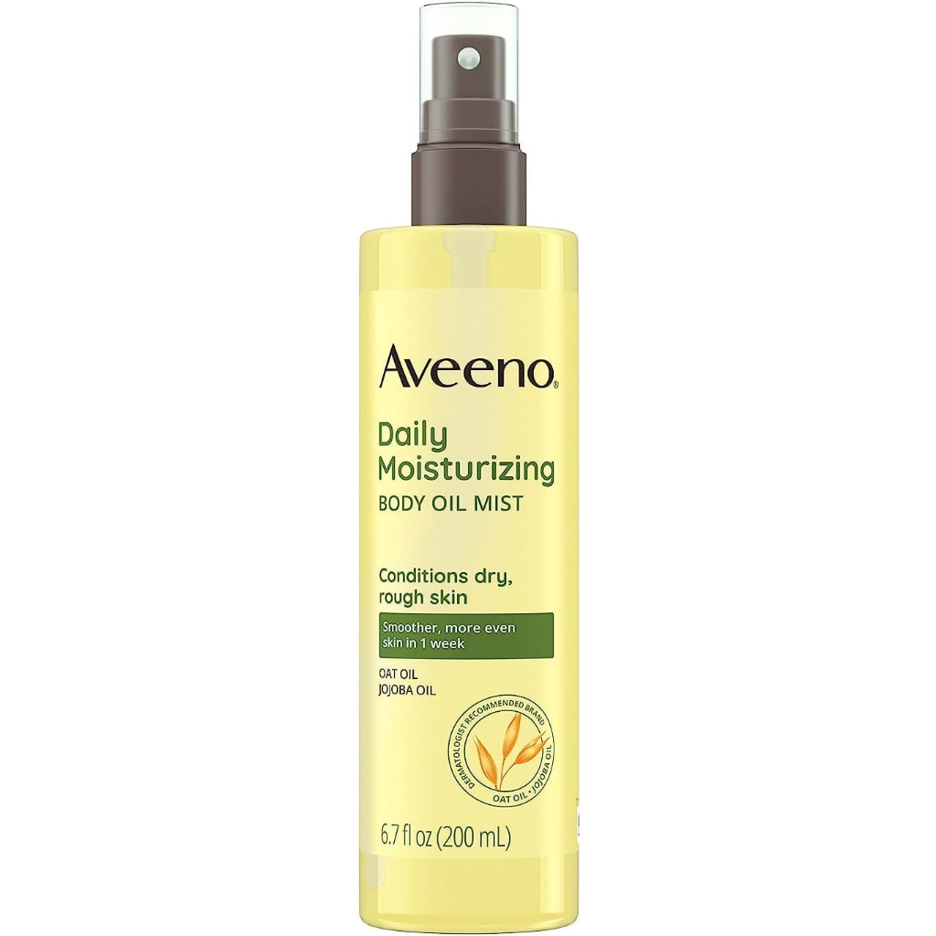 Aveeno Daily Moisturizing Oil Mist with Oat & Jojoba Oil Dry, Rough