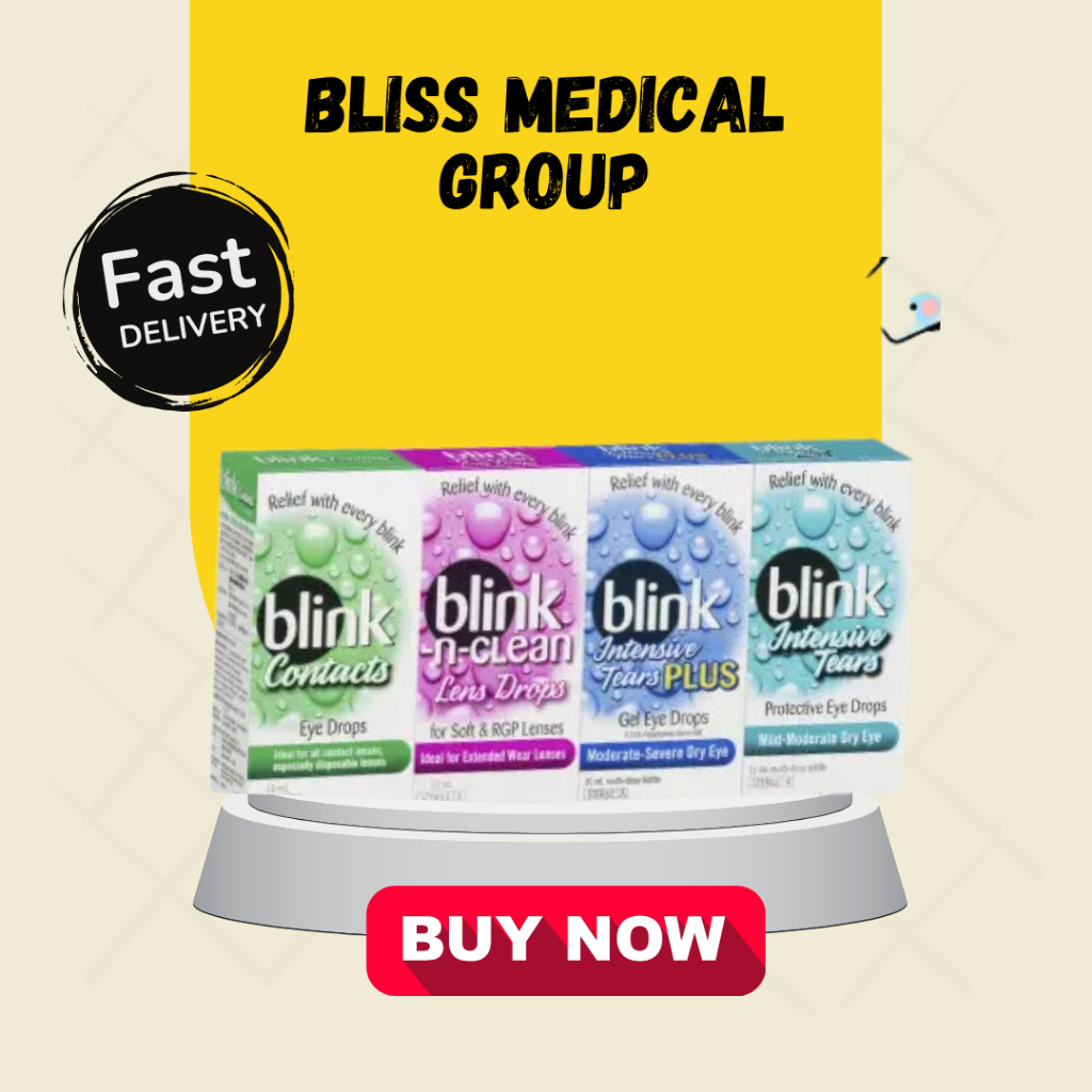 Blink eye drops (intensive/contact/blink n clean lens drop) Shopee Malaysia