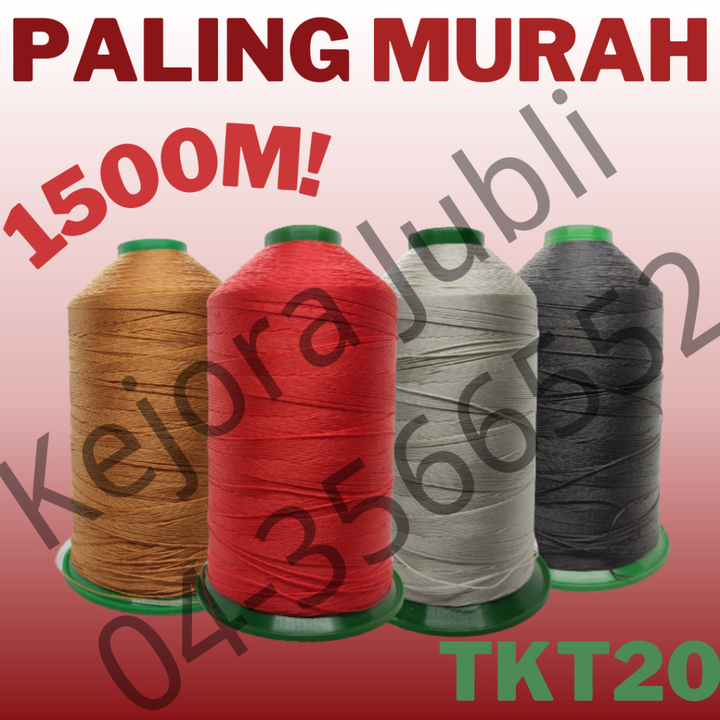 Nylon Thread 1500m TKT20 Nylbond Coats 1500m | Shopee Malaysia