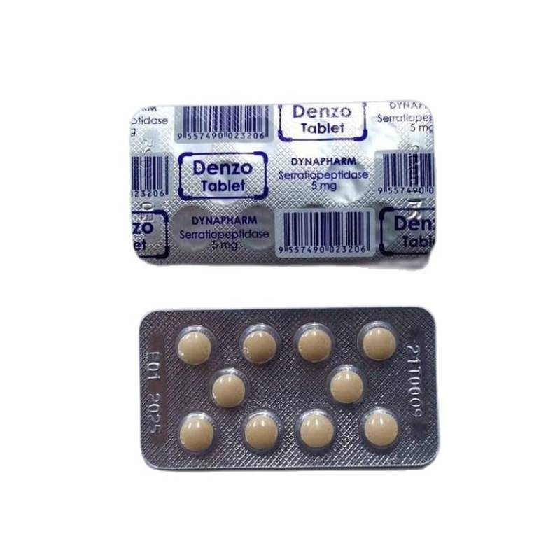 DENZO 5MG TAB 10S/STP [ANTI SWOLLEN, ENZYME] | Shopee Malaysia