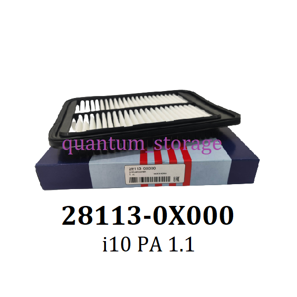 Hyundai Engine Air Filter Cleaner 281130X000 i10 PA 1.1 Shopee Malaysia