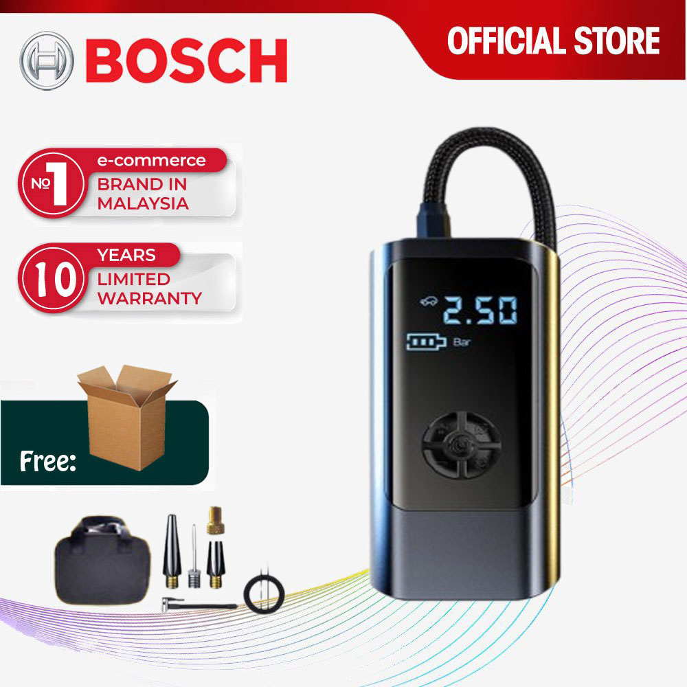 Hot Sales BOSCH Portable Car Air Pump 11000mAh Tyre Compressor