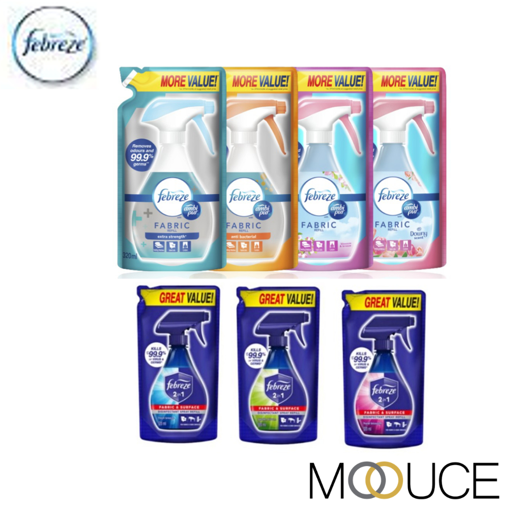 FEBREZE FABRIC REFRESHER REFILL PACK 320ML Shopee Malaysia
