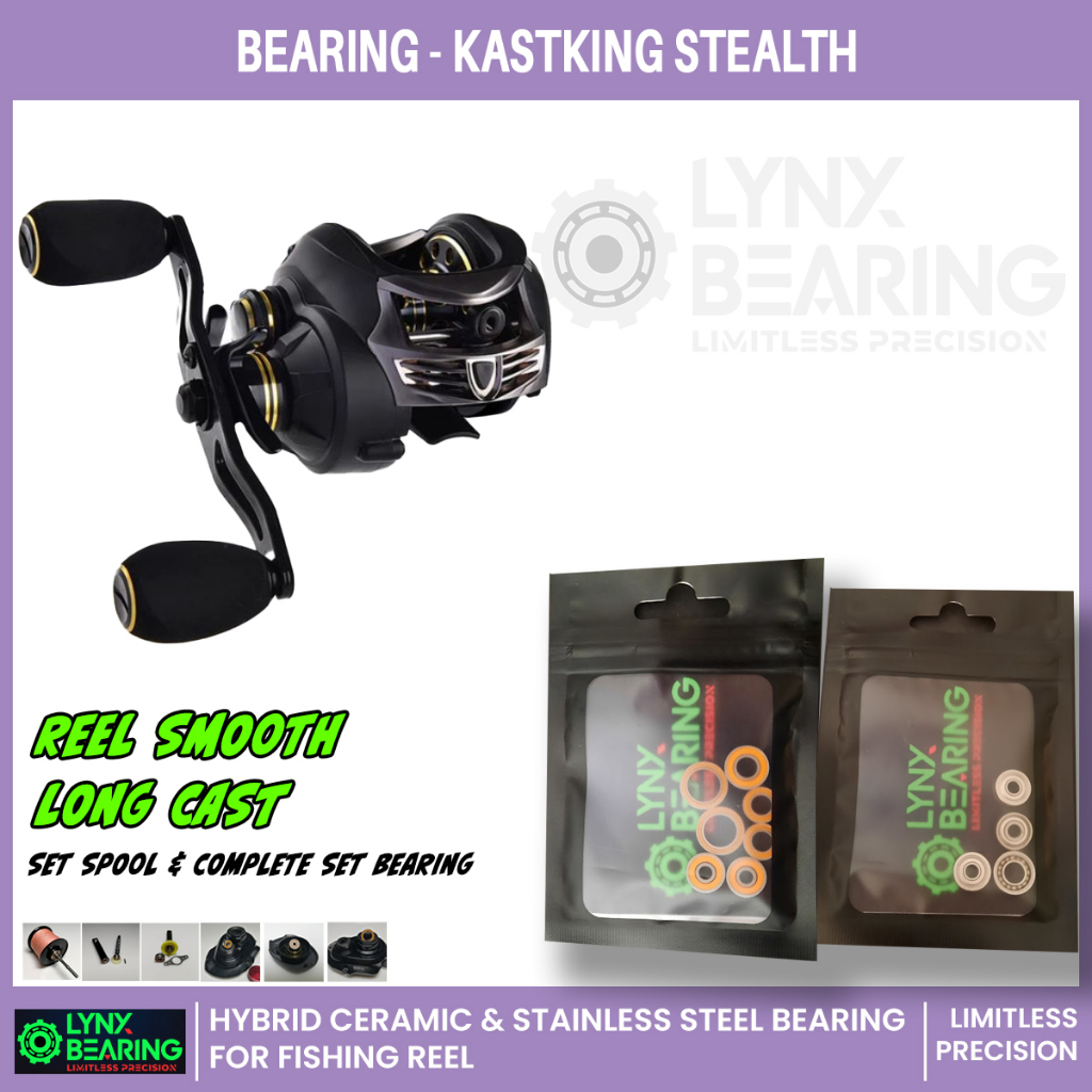 LYNX Bearing Kastking Stealth - ceramic/stainless steel bearing/bushing  fishing reel replacement