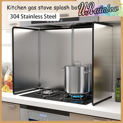 Kitchen oil baffle/stainless steel oil baffle/gas stove heat insulation ...