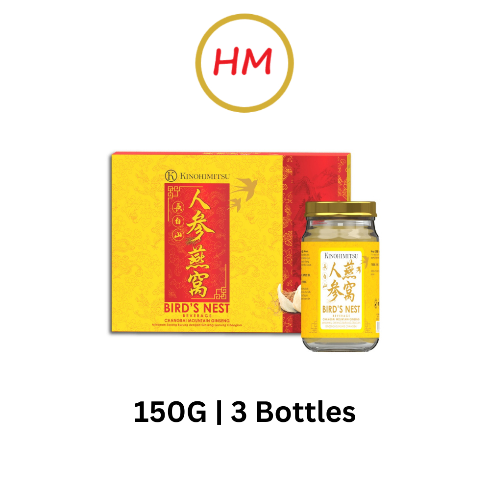 Kinohimitsu Bird's Nest Beverage with Changbai Mountain Ginseng (150g x