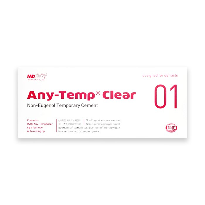 ANY-TEMP CLEAR (NON-EUGENOL TEMPORARY CEMENT) | Shopee Malaysia