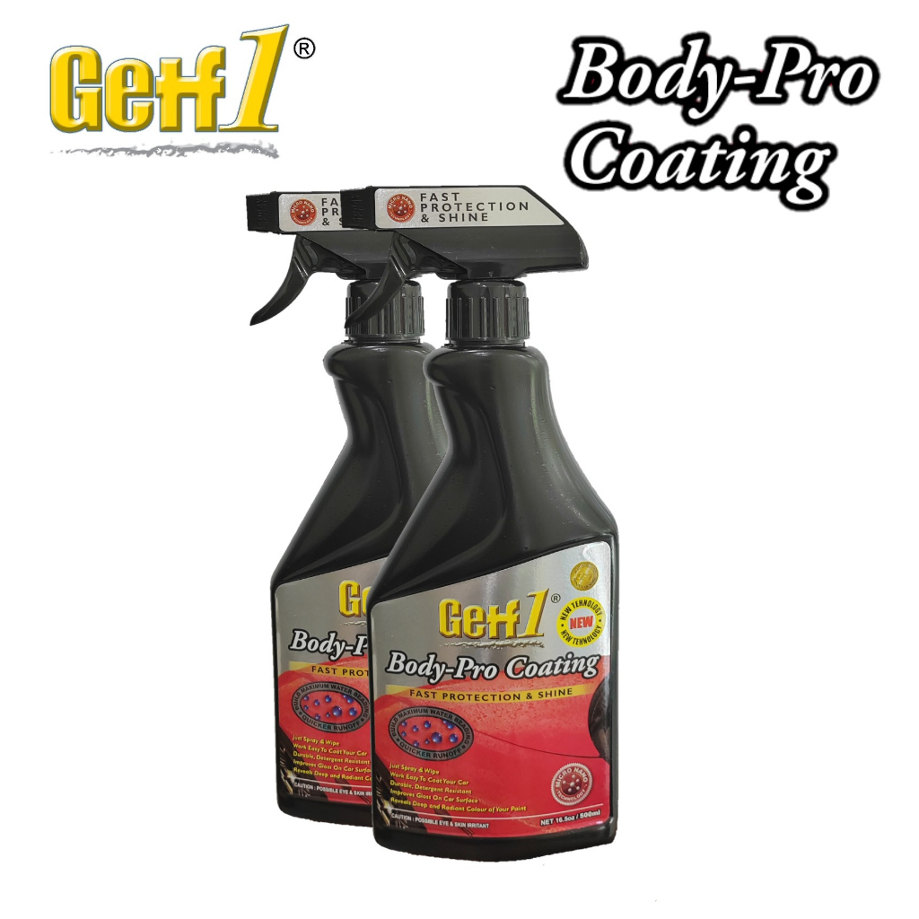 Getf1 Body Pro Coating Car Spray Ceramic Nano Water Wax Repel Resistant