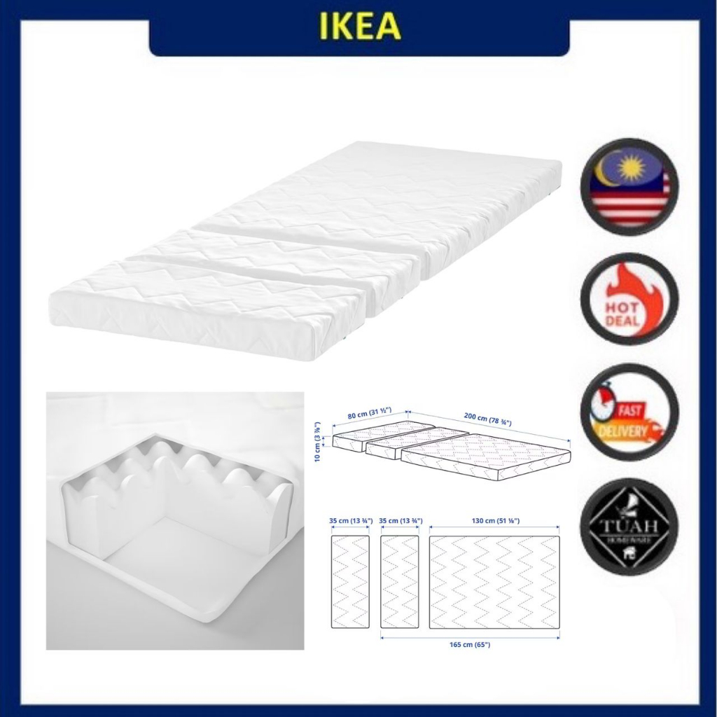 IKEA VIMSIG Foam Mattress For Extendable Bed (80x200 cm) Shopee Malaysia