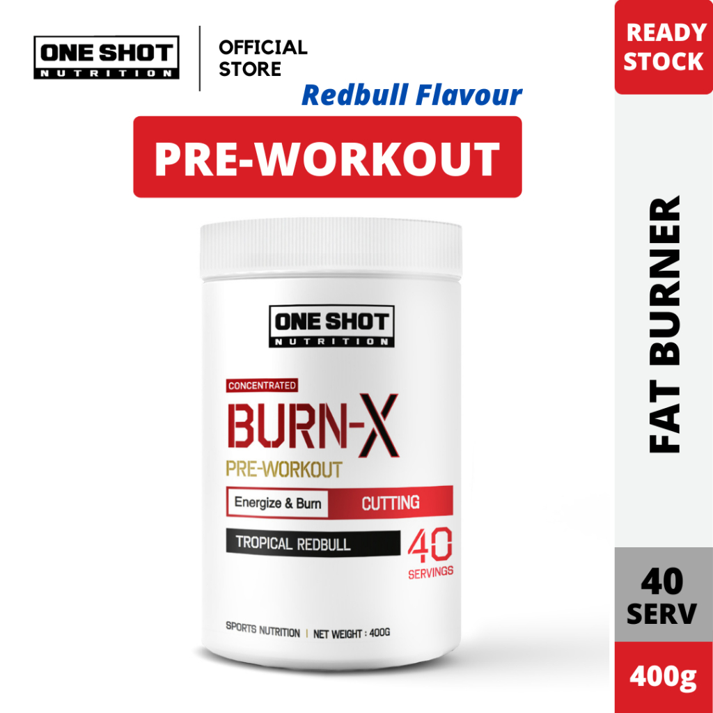Fat Burner BurnX for PreWorkout Slimming with Fat Blocker and Carb