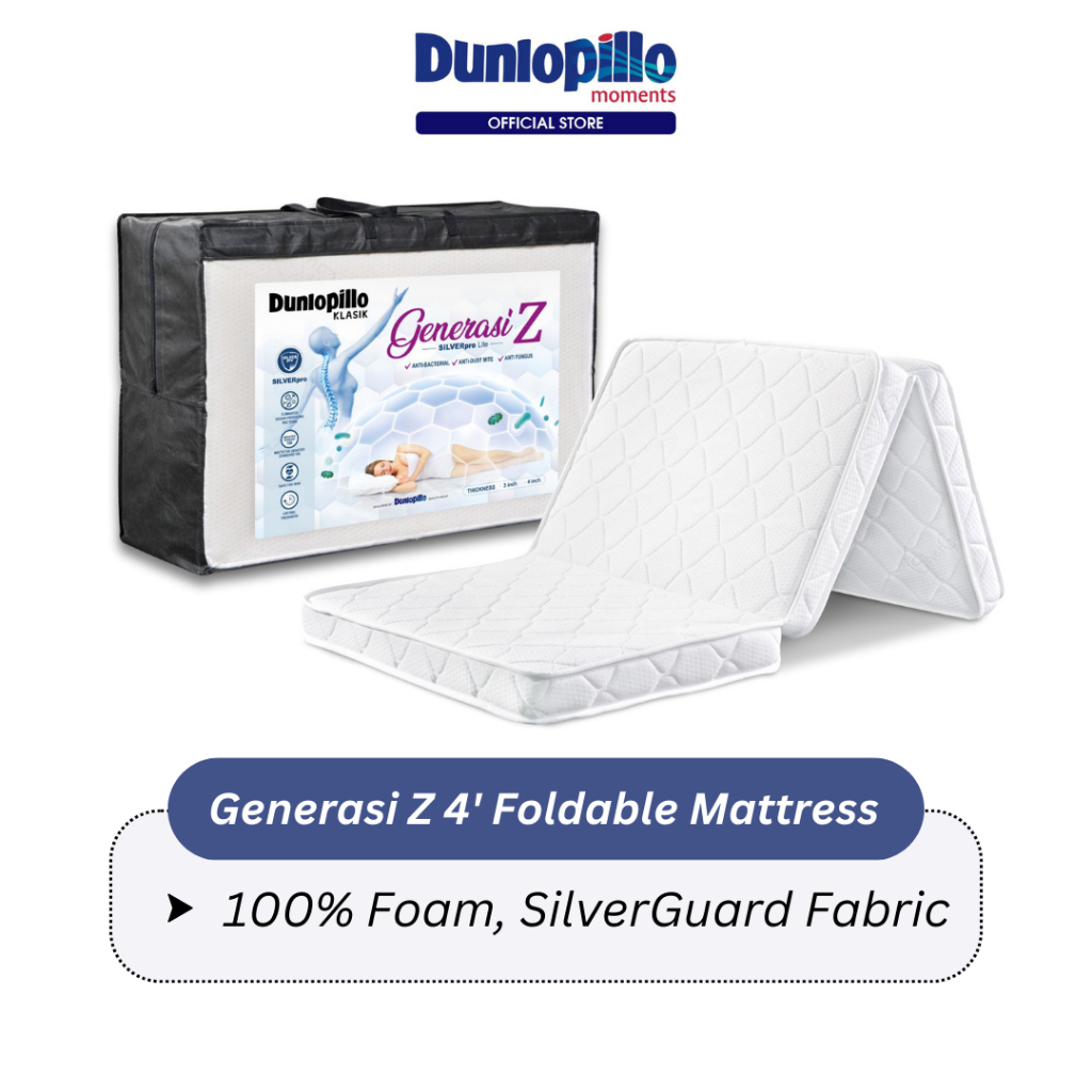 DUNLOPILLO Klasik Generasi Z Foldable Mattress (190 x 91 x 10cm