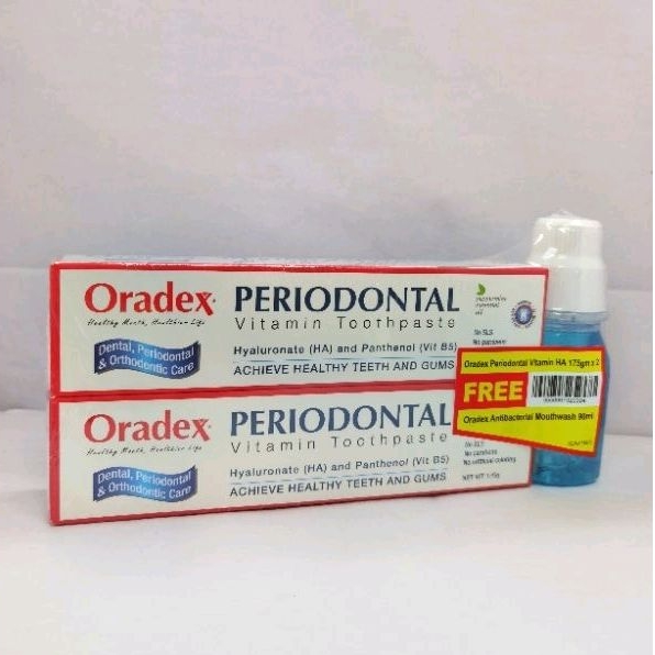NEW PACKING Oradex Periodontal Toothpaste 175g | Shopee Malaysia