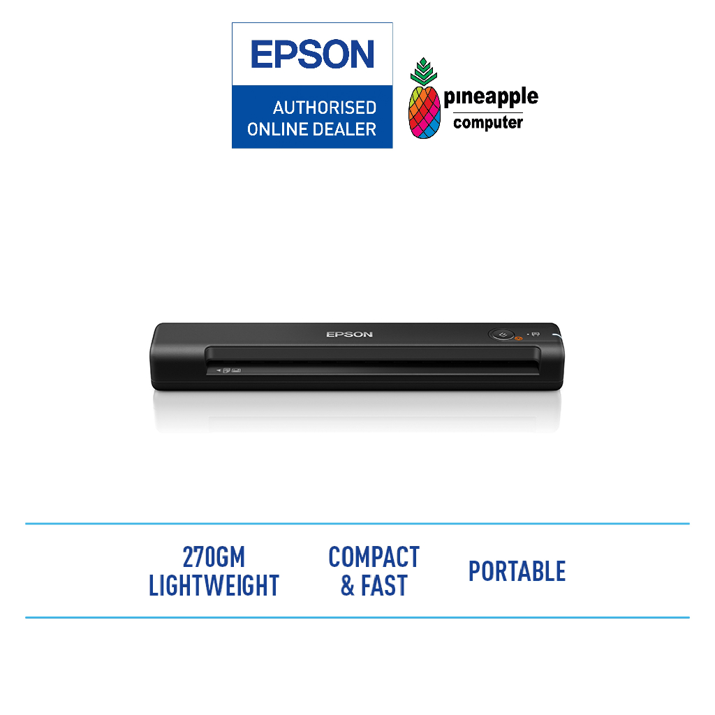 Epson WorkForce ES50 Portable Sheetfed Document Scanner Shopee Malaysia