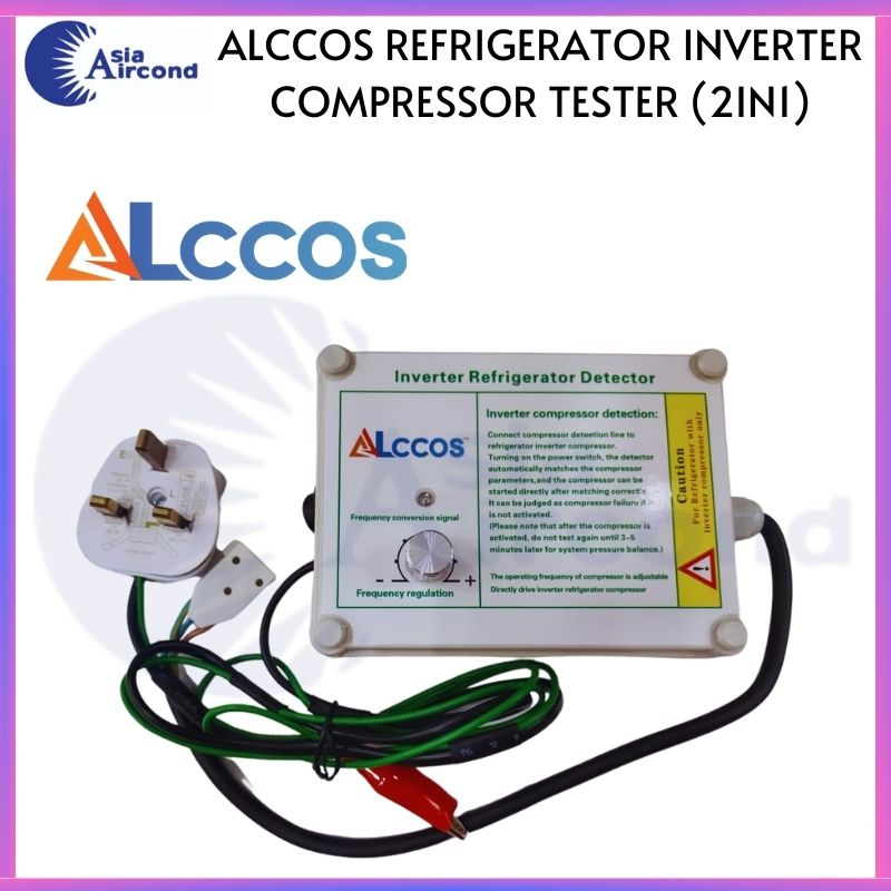 ALCCOS REFRIGERATOR INVERTER COMPRESSOR TESTER & INVERTER CHECKER (2IN1