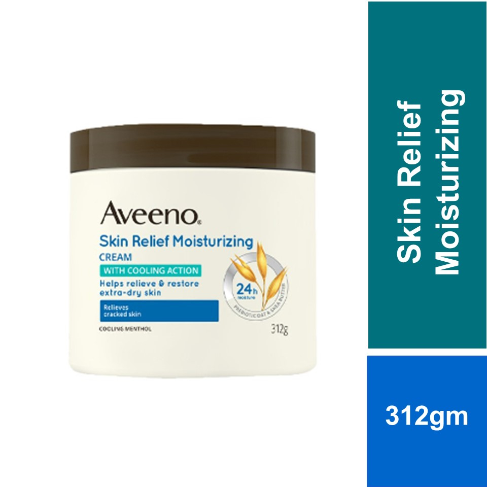 Aveeno Skin Relief Moisturizing Cream With Cooling Action 312g Shopee Malaysia 0637