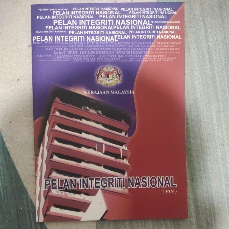 PELAN INTEGRITI NASIONAL PIN | Shopee Malaysia