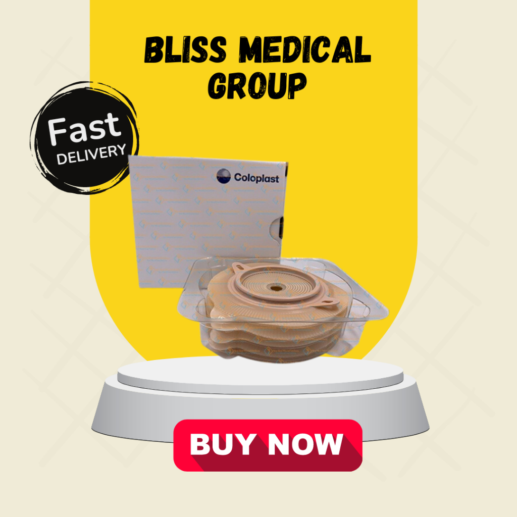 (1779)(1 BOX) Coloplast alterna swissroll ostomy baseplate 2 piece with ...