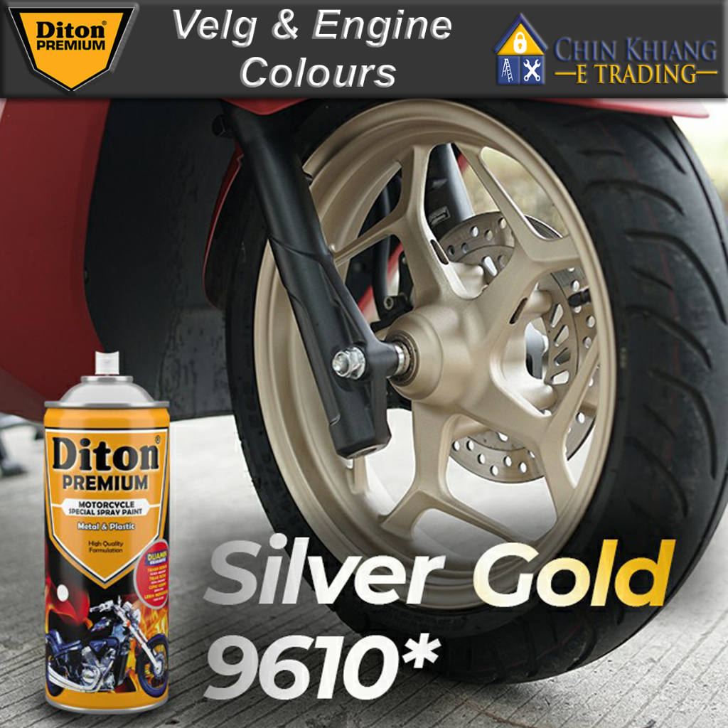 Diton Premium VELG Engine Parts Colour Spray Paint 400ml VG9282 VG9613