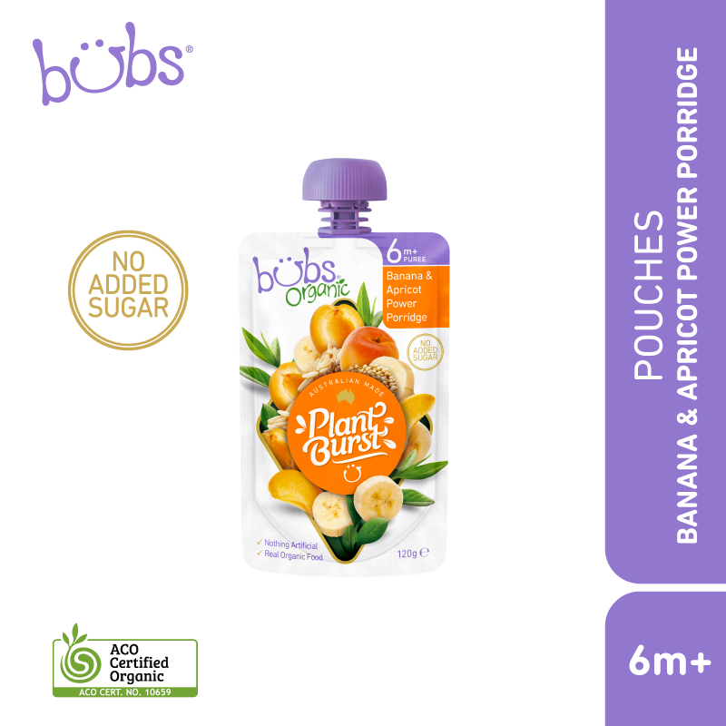 Bubs organic hot sale porridge