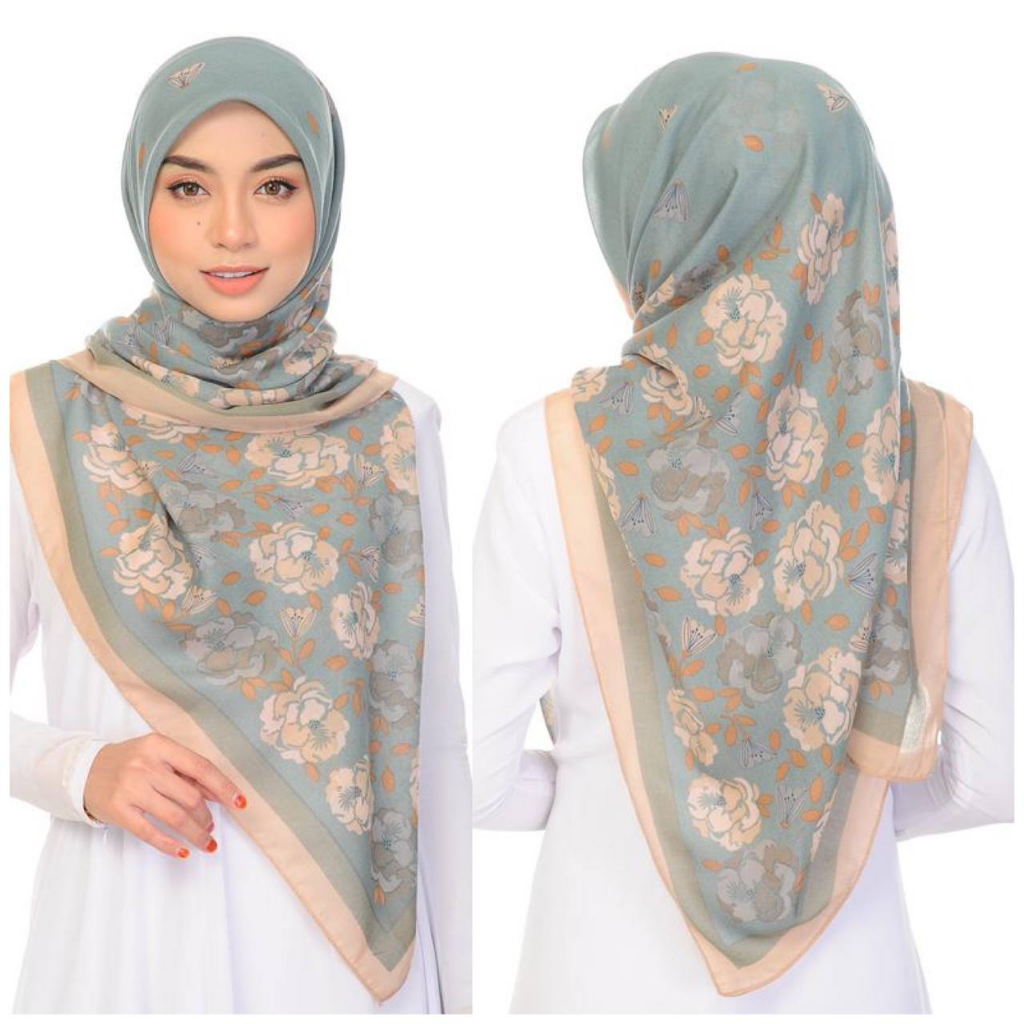 Tudung Bawal Printed Bidang 50 (COTTON) | Shopee Malaysia