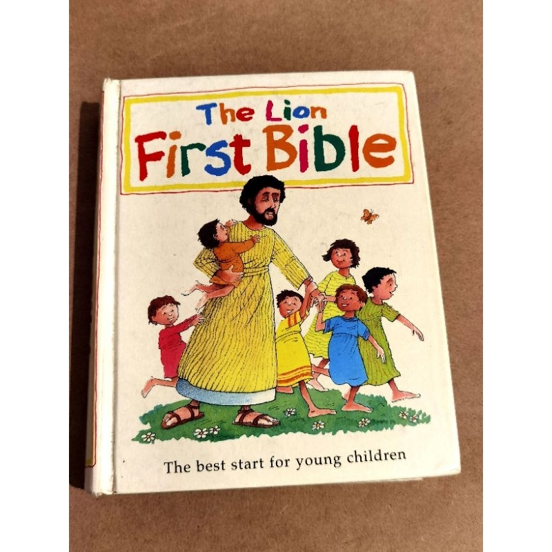 The Lion First Bible Best Start For Young Children Color Bible | Shopee ...