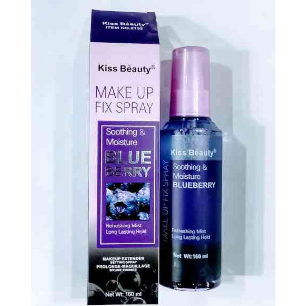 Kiss Beauty Makeup Fix Setting Spray Blueberry Shopee Malaysia