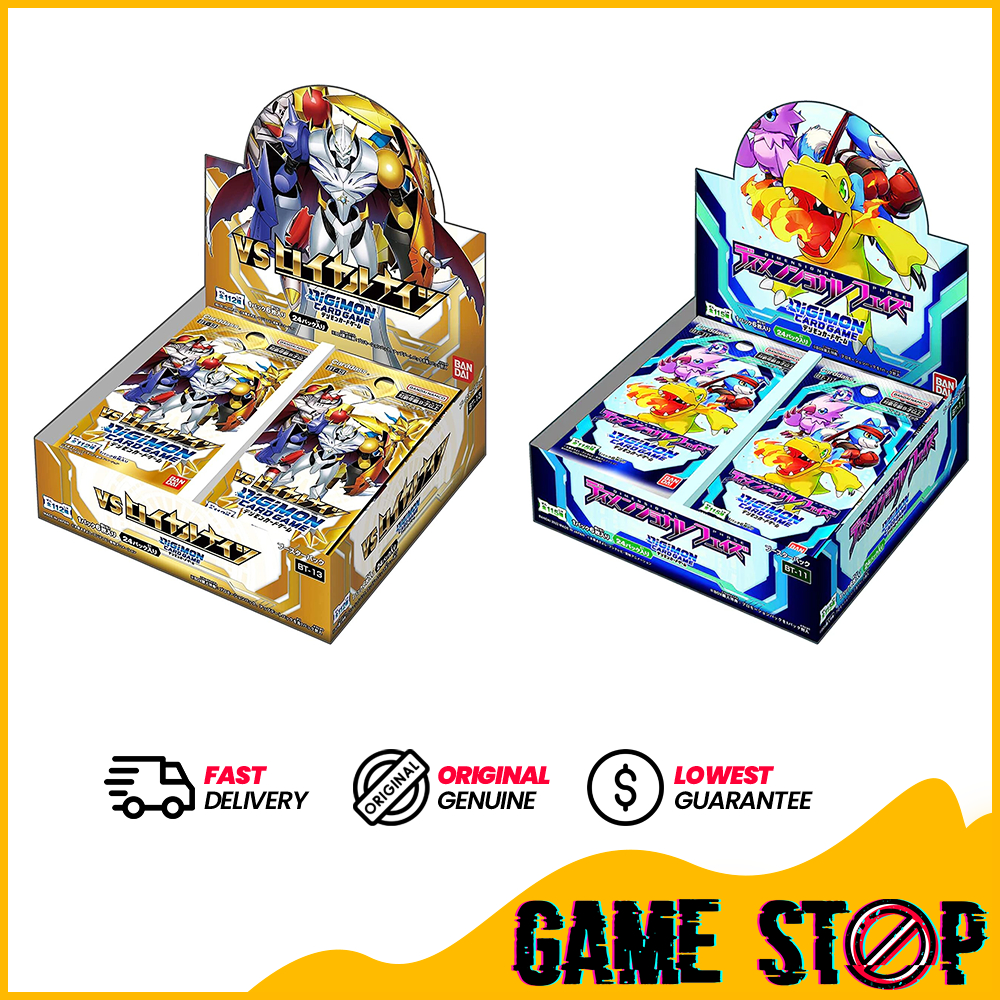 Digimon TCG Booster Box Japan Version - Dimensional Phase BT11 / VS ...