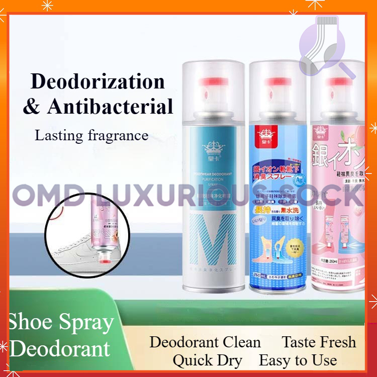 Shoe Spray Deodorant Pewangi Kasut 鞋子除臭喷雾 Shoes Spray Deodorant Smelly