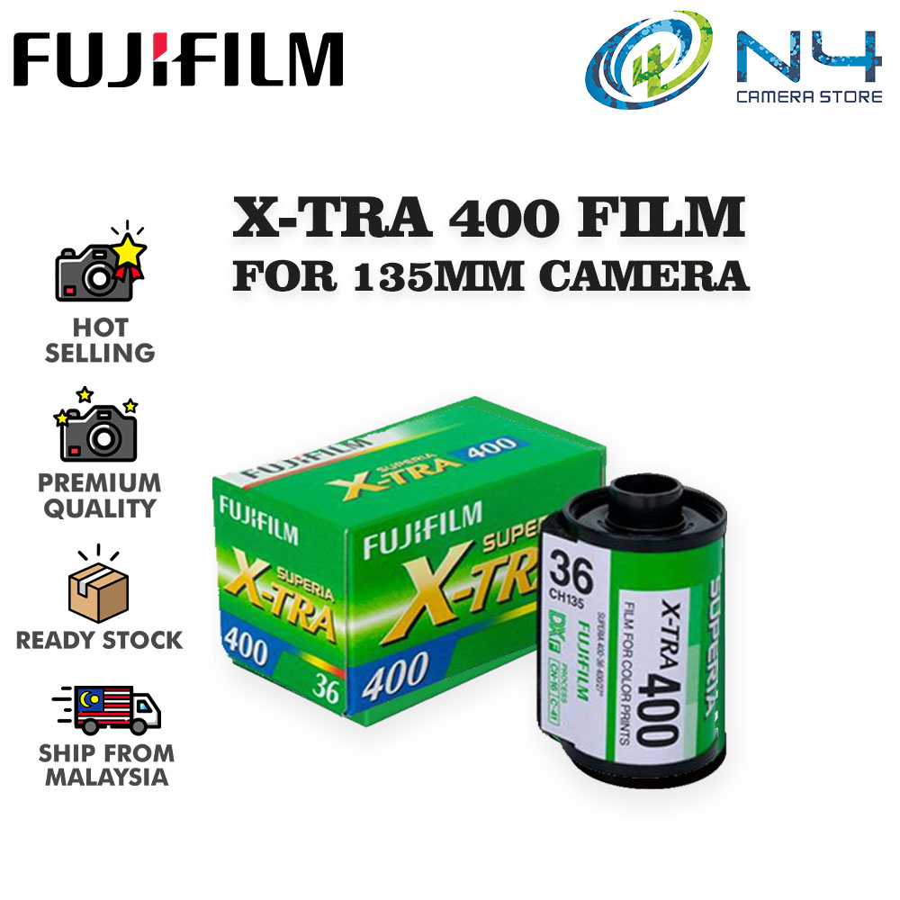 Fujifilm Fujicolor Superia XTRA 400 Negative Film (35mm Roll Film/36 Exposure) XTRA 400 Exp