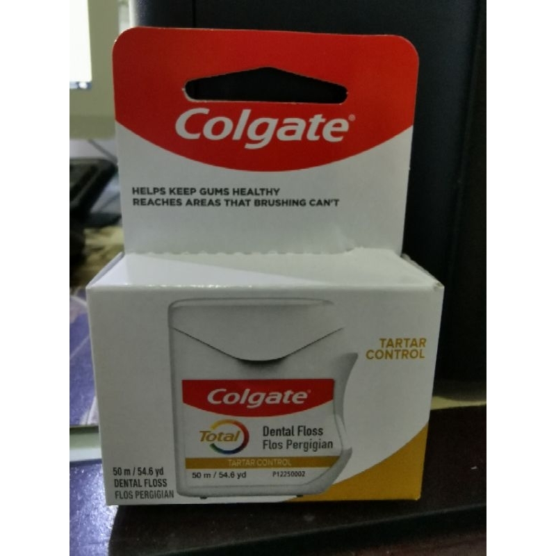 Colgate Dental Floss with Tartar Control (50m) | Shopee Malaysia