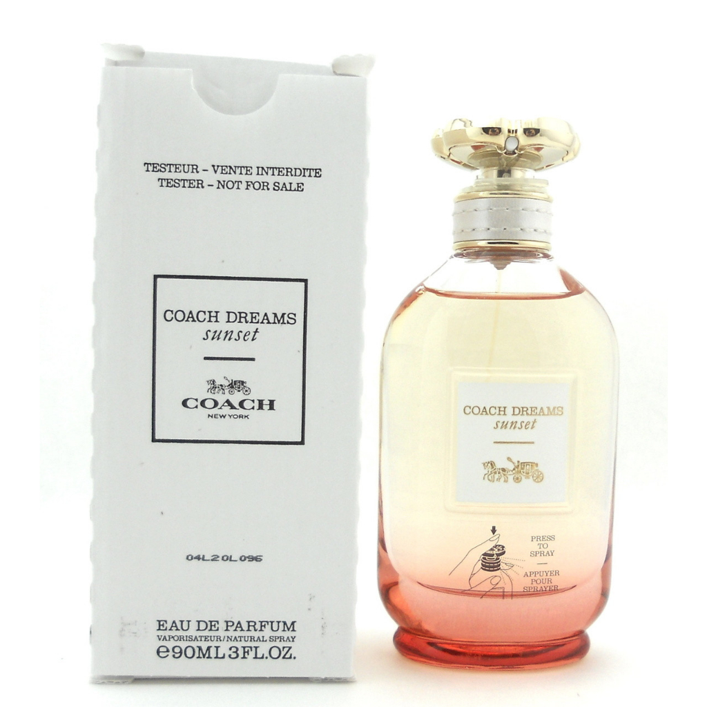 ORIGINAL Coach Dreams Sunset 90ml EDP TESTER Perfume | Shopee Malaysia