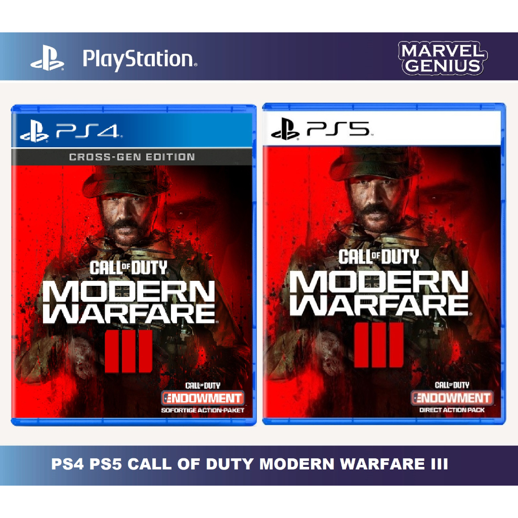 PS4 PS5 GAME CALL OF DUTY MODERN WARFARE III COD MW3 MW 3 (ENG/CHN
