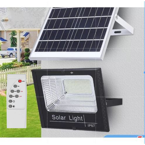 Fast Hantar 50w Lampu Solar Light Outdoor Lighting Spotlight Ip67