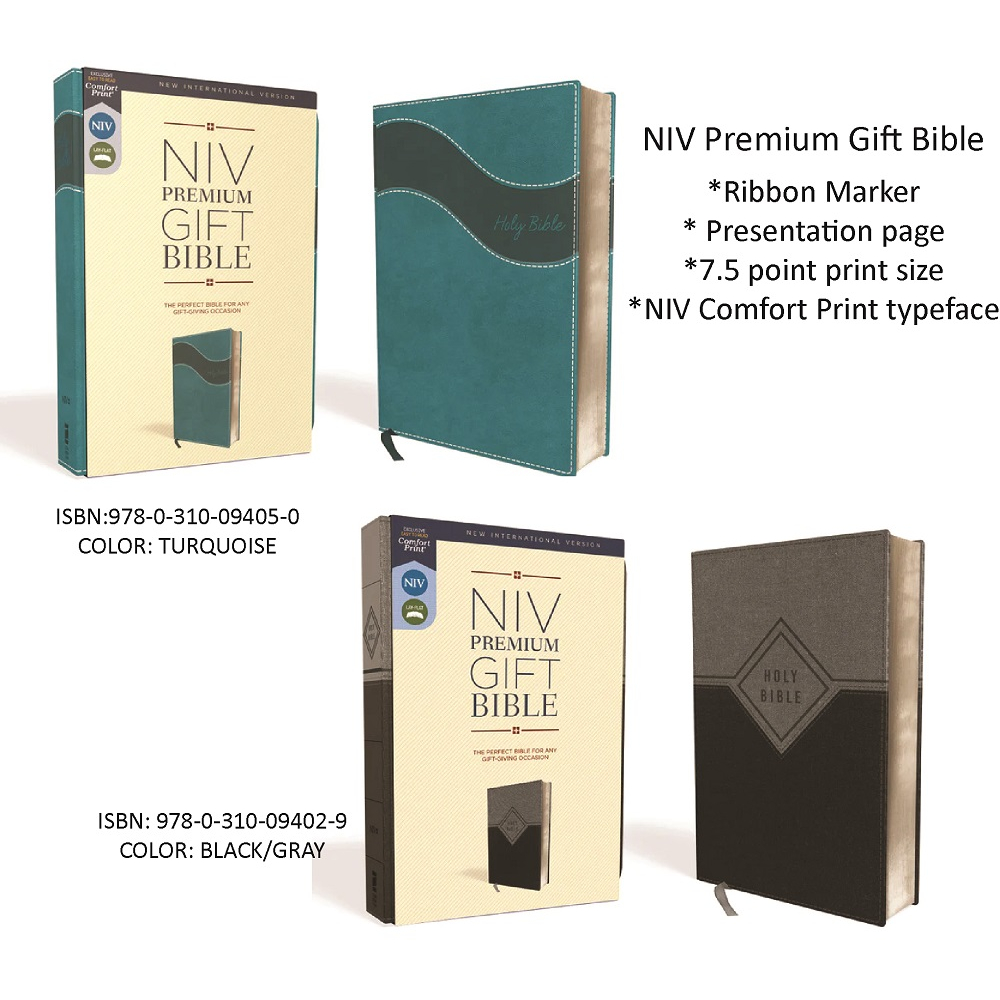 NIV, Premium Gift Bible, Red Letter Edition, Comfort Print