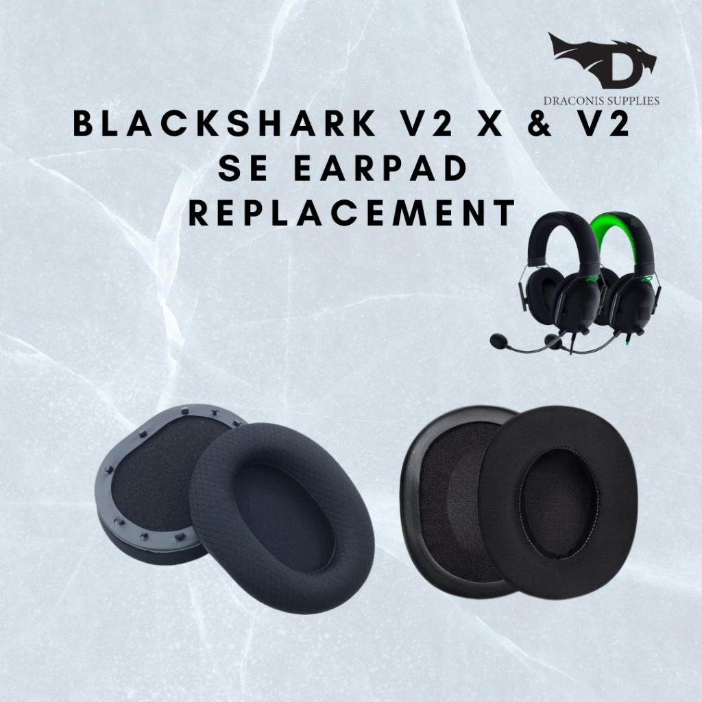 🔥𝗥𝗘𝗔𝗗𝗬 𝗦𝗧𝗢𝗖𝗞🔥replacement Comfortable Earpads For Blackshark V2 X Se Pro 