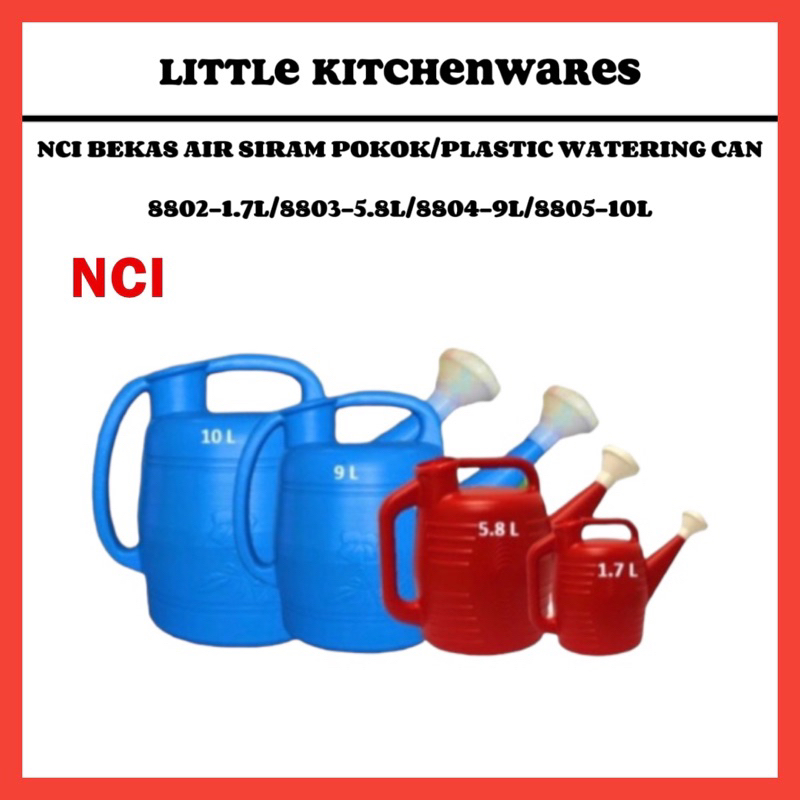 Nci Siram Bunga Bekas Air Plants Plastic Watering Can Bekas Siram Bunga Penyiram Pokok