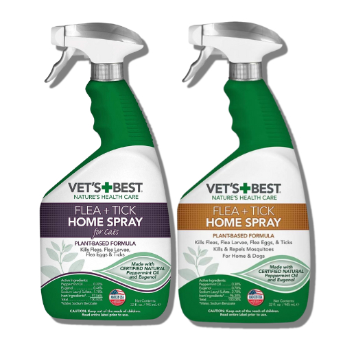 Picture of Vet's Best Flea and Tick Home Spray - Dog Cat Flea and Tick Treatment ...