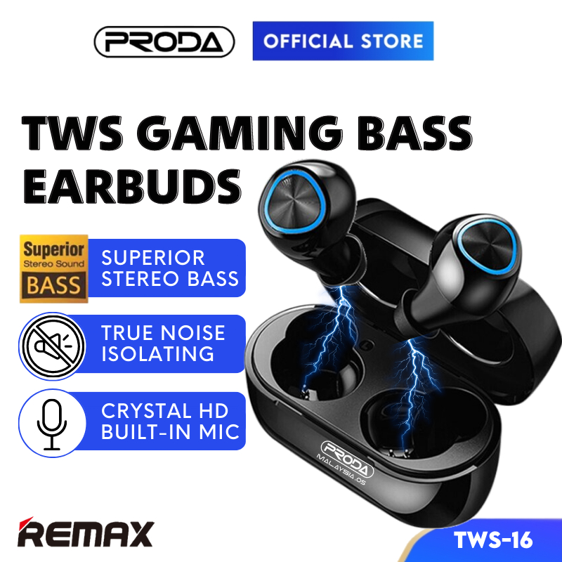 REMAX TWS Earbuds Wireless Earbuds Bluetooth Earbuds Remax Stereo ...