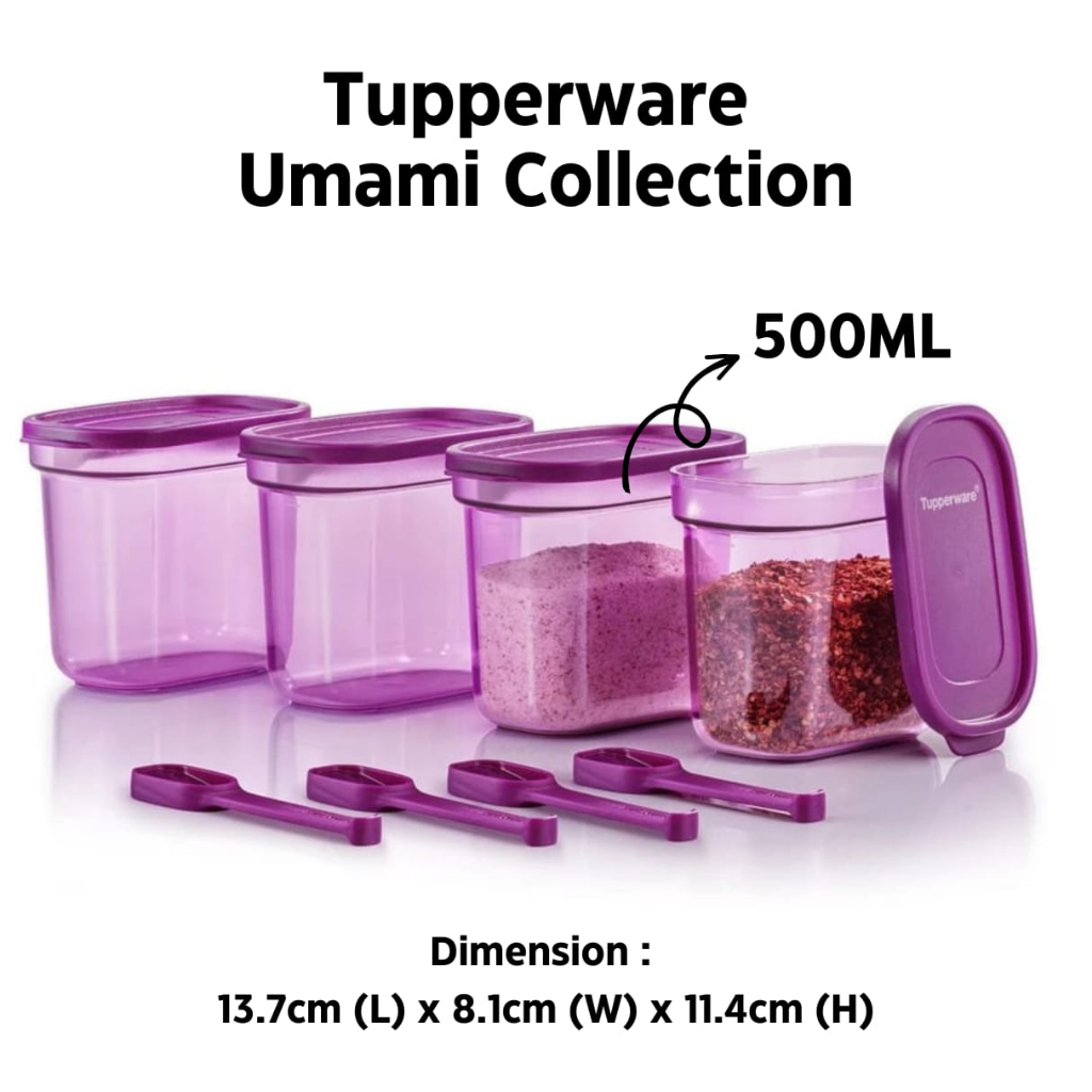 Tupperware Umami Collection (4Pcs) | Shopee Malaysia