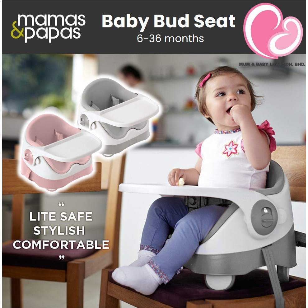 Mamas Papas Baby Bud Booster Seat Portable Feeding Chair