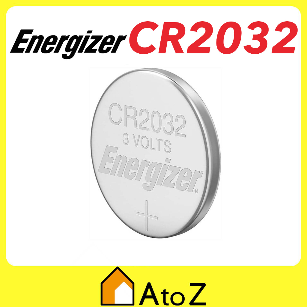 Energizer CR2032 Battery 3V Lithium Coin Bateri (For Remote Control