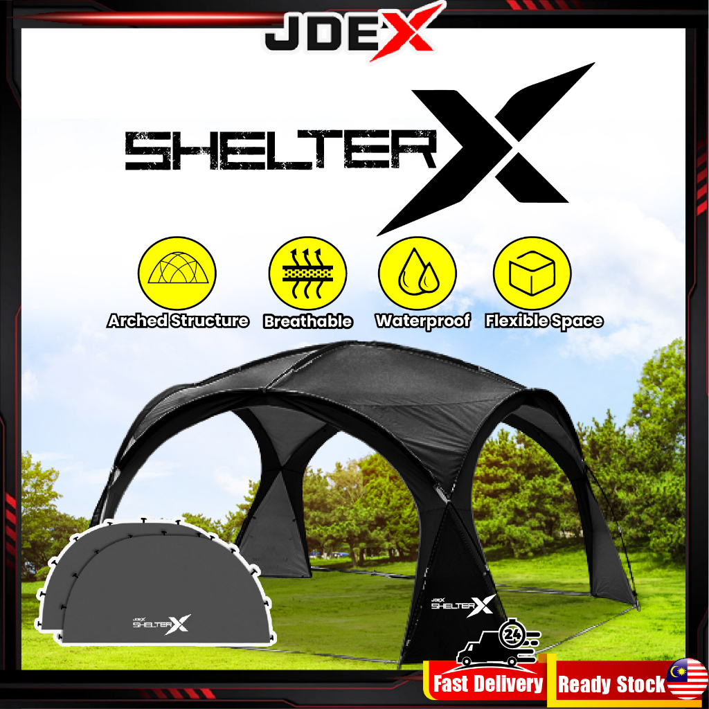 JDEX MOUNTAINHIKER Shelter Dome Shelter Dome Tent Waterproof Khemah
