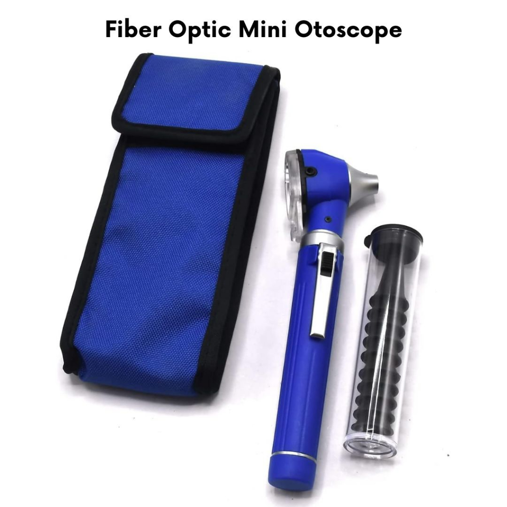 Portable Home Use Mini Otoscope Ear Magnifying Lens With Led Light