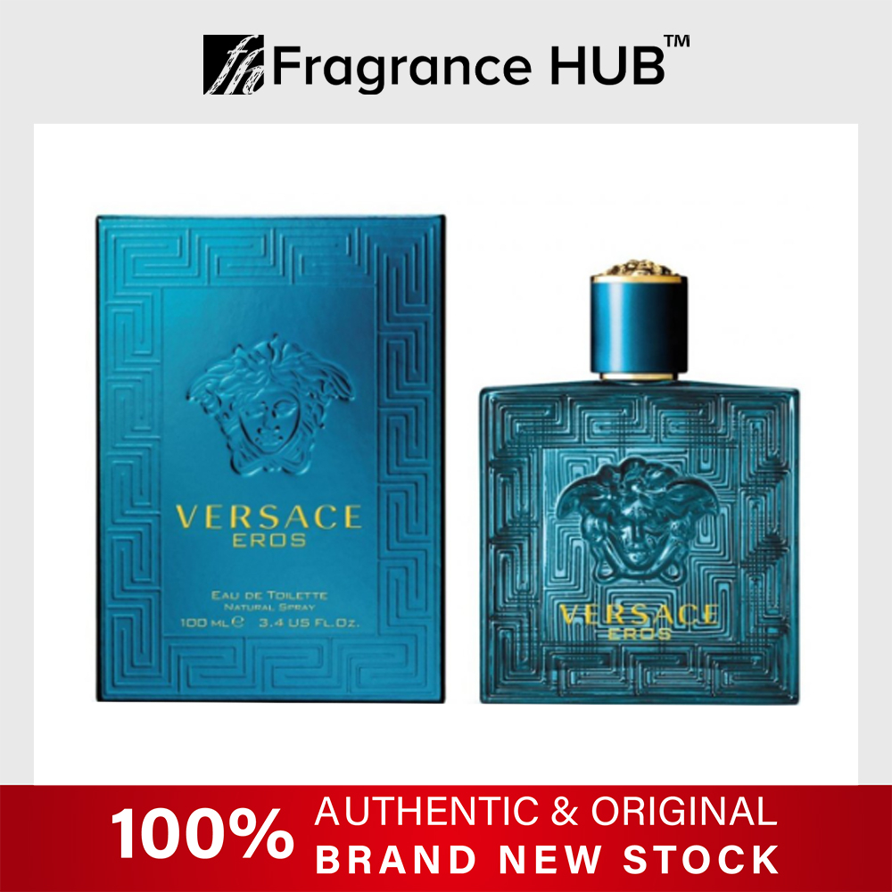 Original Versace Eros EDT Men 100ml Shopee Malaysia