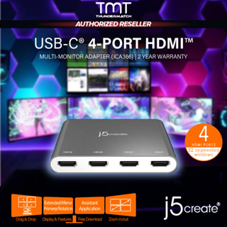 Buy the J5create USB-C Dual HDMI Multi Monitor Adapter ( JCA365 ) online 