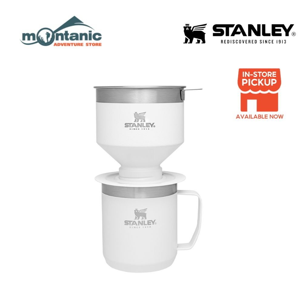 Stanley Perfect-Brew Camp Pour Over Set - Blanc 12 Oz - Edition Spéciale Camping
